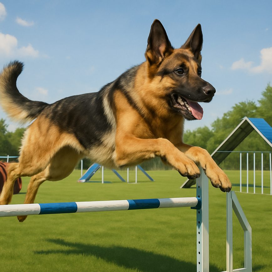 Czy owczarki lubią agility