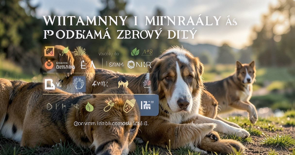 Odżywki i suplementy dla owczarków — Witaminy i minerały dla owczarków